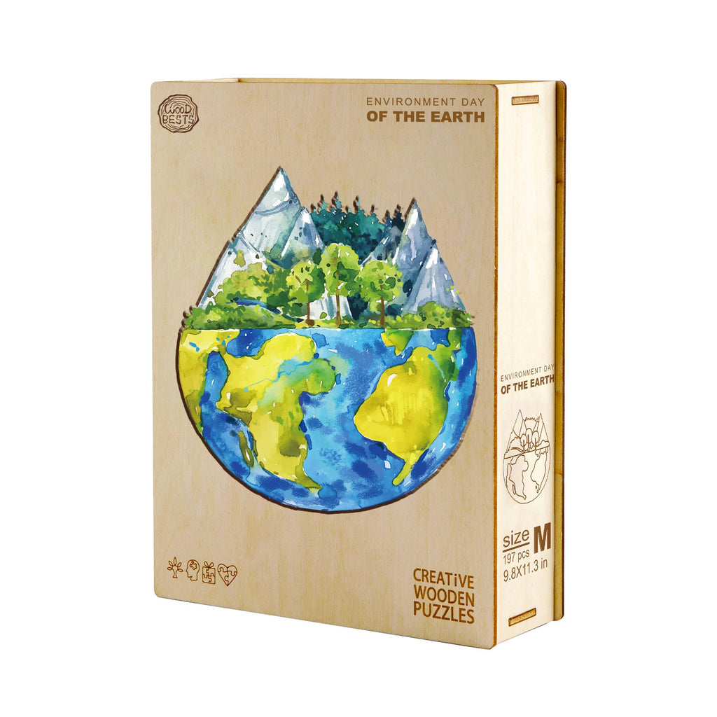 "Only One Earth" Environmental Friendly Jigsaw Puzzle
