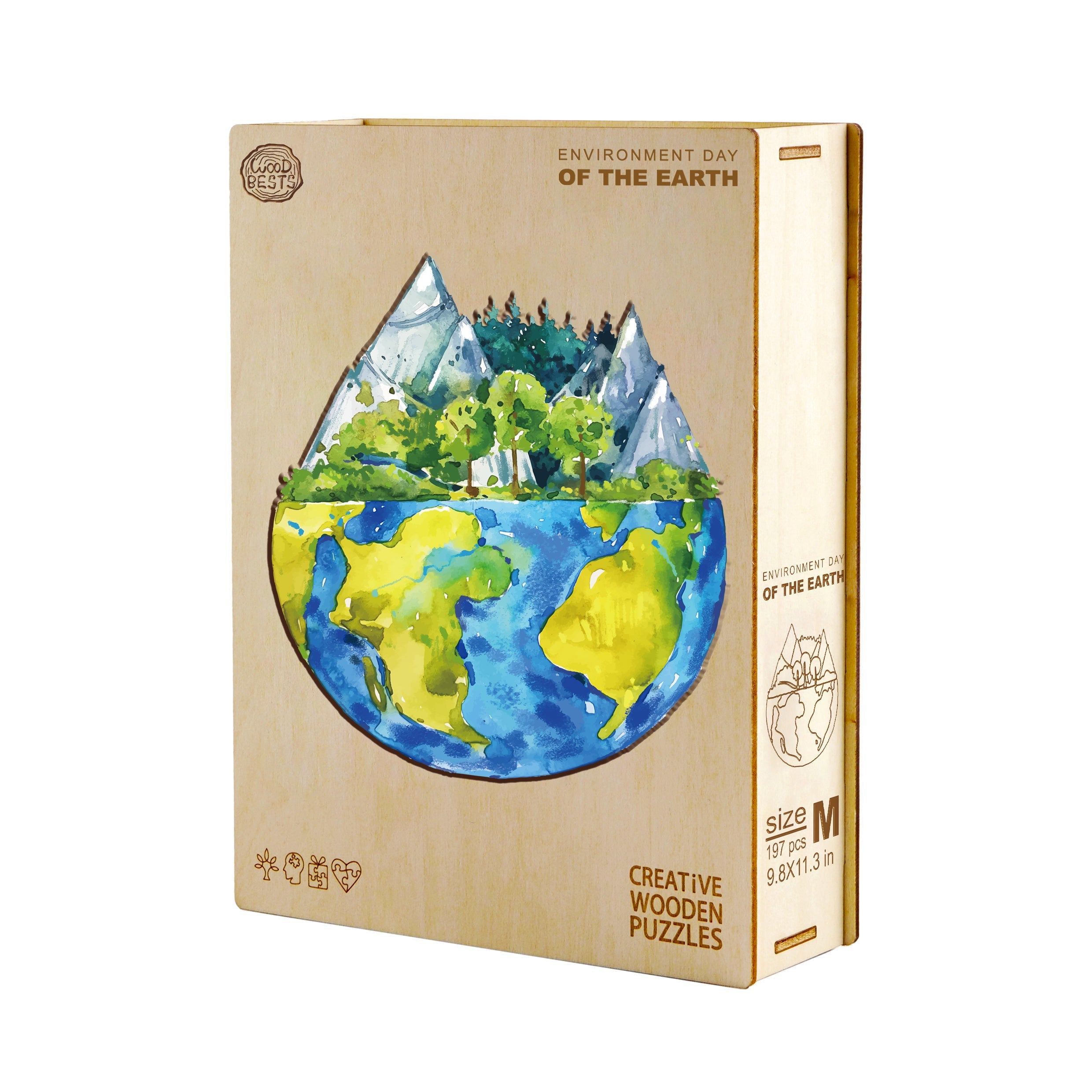 "Only One Earth" Environmental Friendly Jigsaw Puzzle