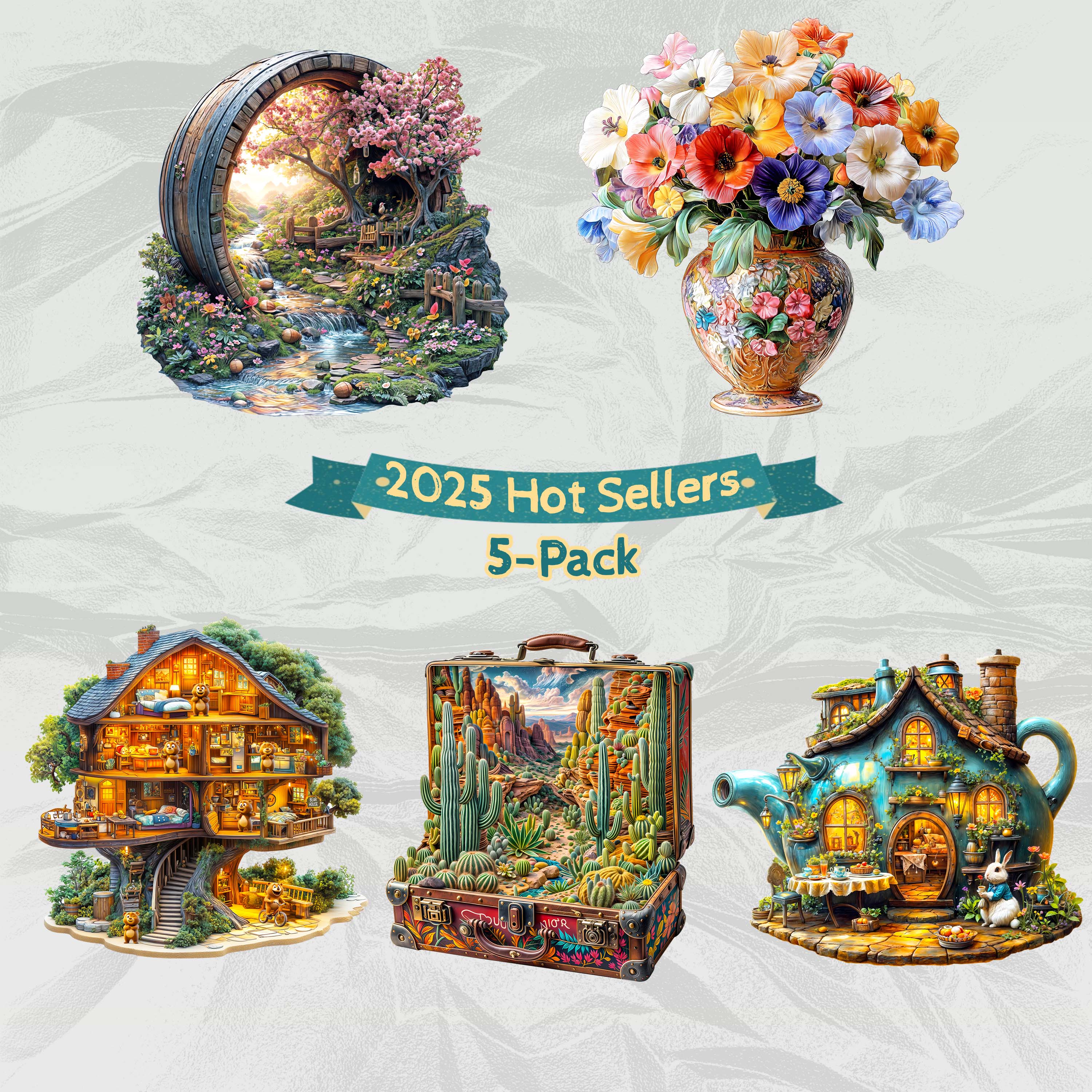 2025 Hot Sellers 5-Pack