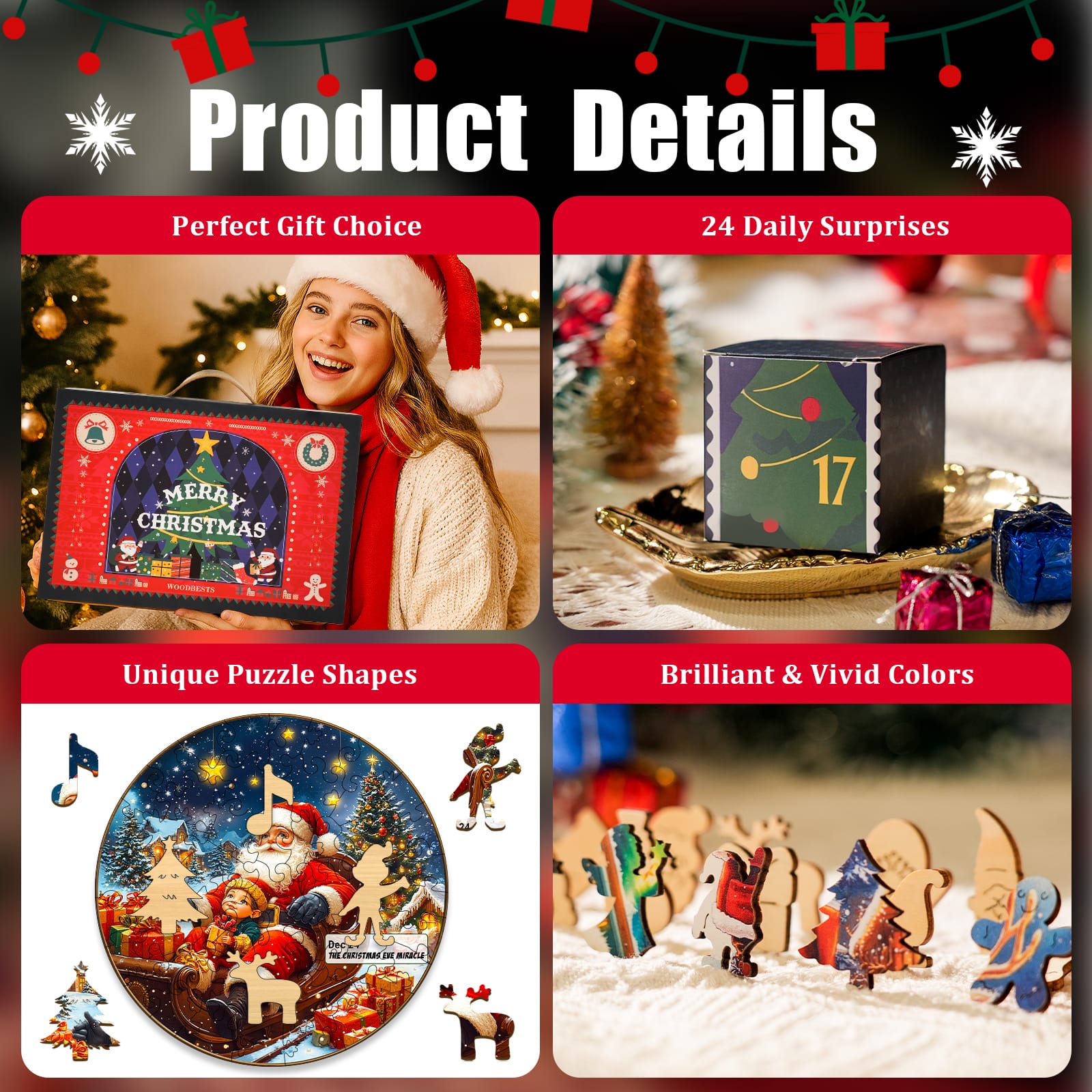 24-Day Advent Puzzle Calendar
